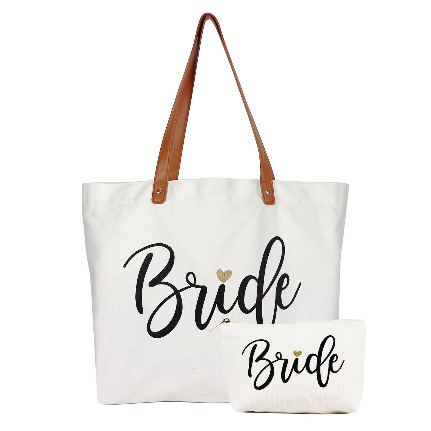  Sweetude 6 Pcs Mother of Bride and Groom Gift Set Includes  Canvas Tote Bag Cosmetic Makeup Bags and 20 oz Stainless Steel Travel  Tumbler for Mother of Bride/Groom Wedding Bridal Shower