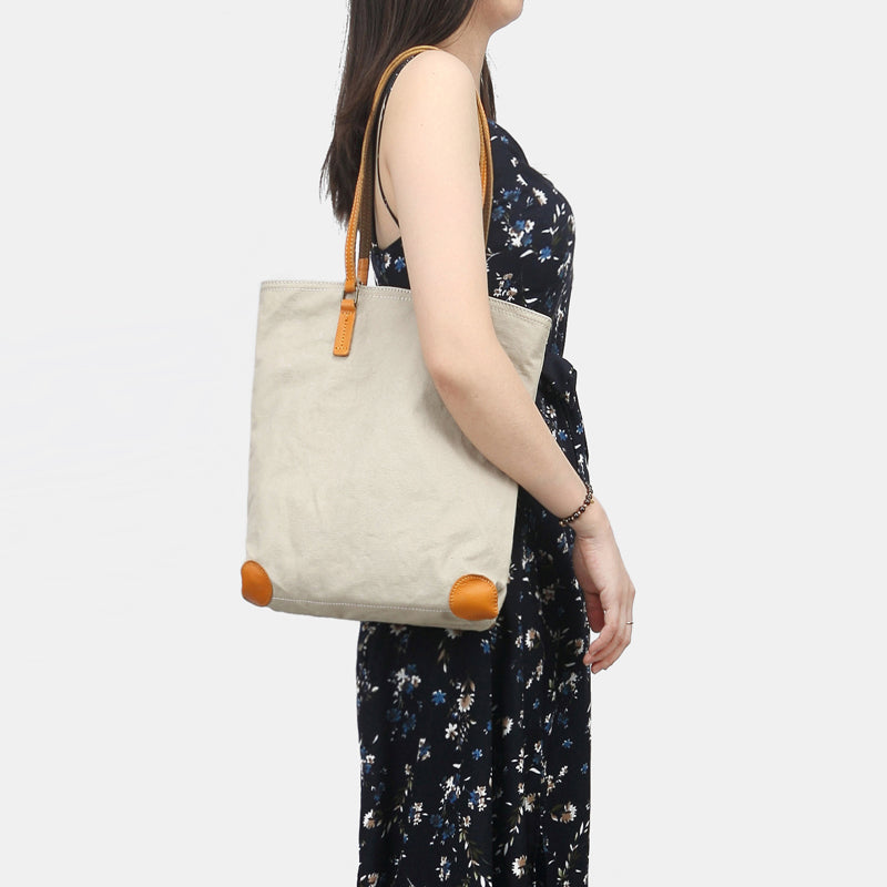 Tote Bag for Women Canvas Tote bag with Zipper