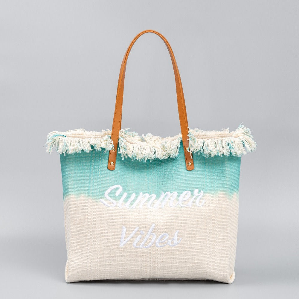 Lamyba Beach Bag Tote Beach Bags for Women Vacation Large Tote Bag for Women Casual Shoulder Handbags for Travel Beach Pool Gym
