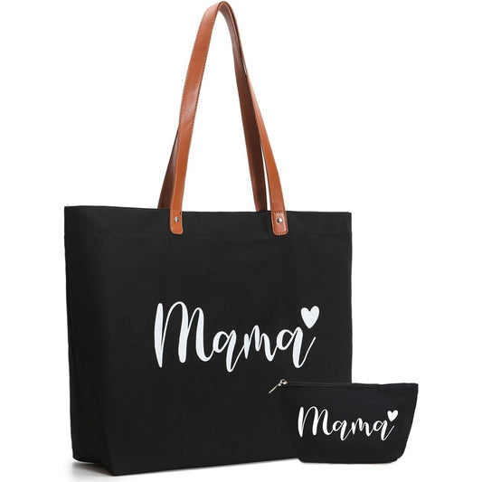 Mama Bag,Mom Tote Bag Mother Gifts New Mom Gifts