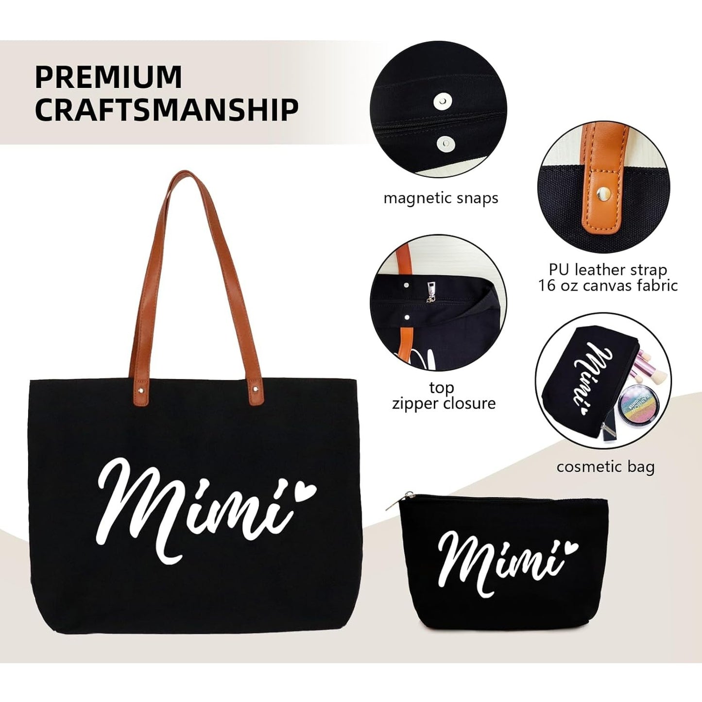 Mimi Gifts, Mimi Tote Bag, Mimi Birthday Gifts, Mimi's Bag