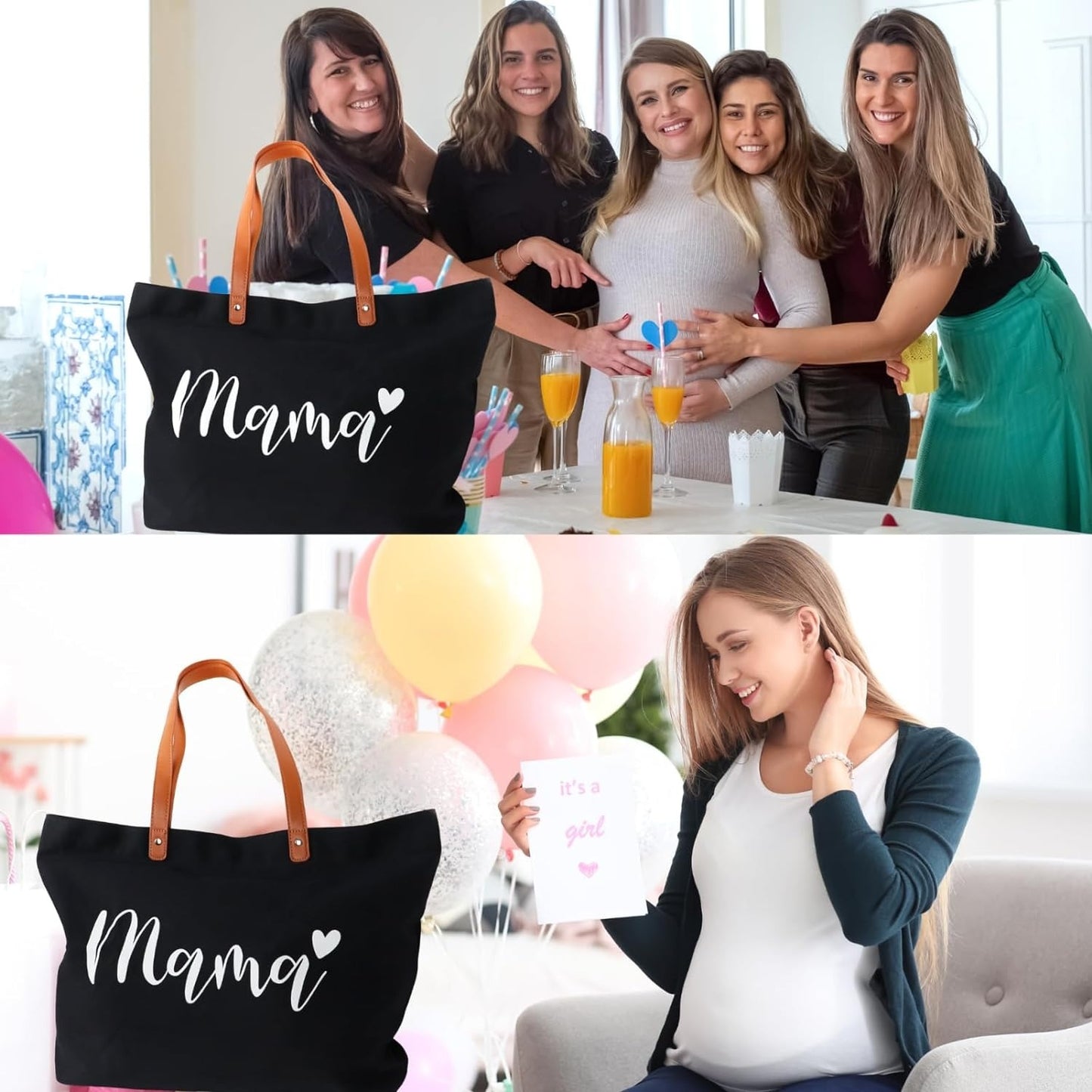 Mama Bag,Mom Tote Bag Mother Gifts New Mom Gifts