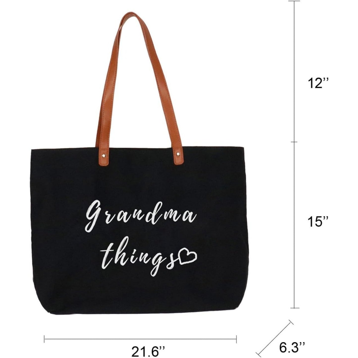 Lamyba Grandma Gifts, Gifts for Grandma, Grandma Tote Bag, Grandma Birthday Gifts, Grandma's Bag