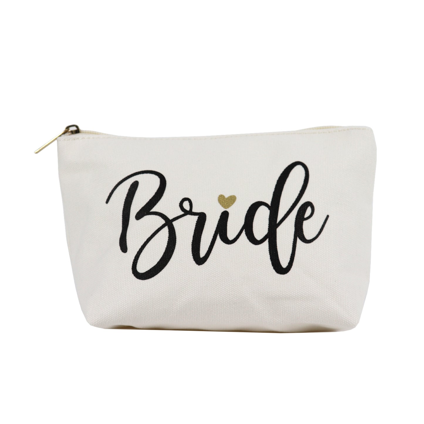 Lamyba Bride Bag with Makeup Bag, Mrs Tote Bag, Bride to Be gifts/bridal Shower Gifts for Bride, White